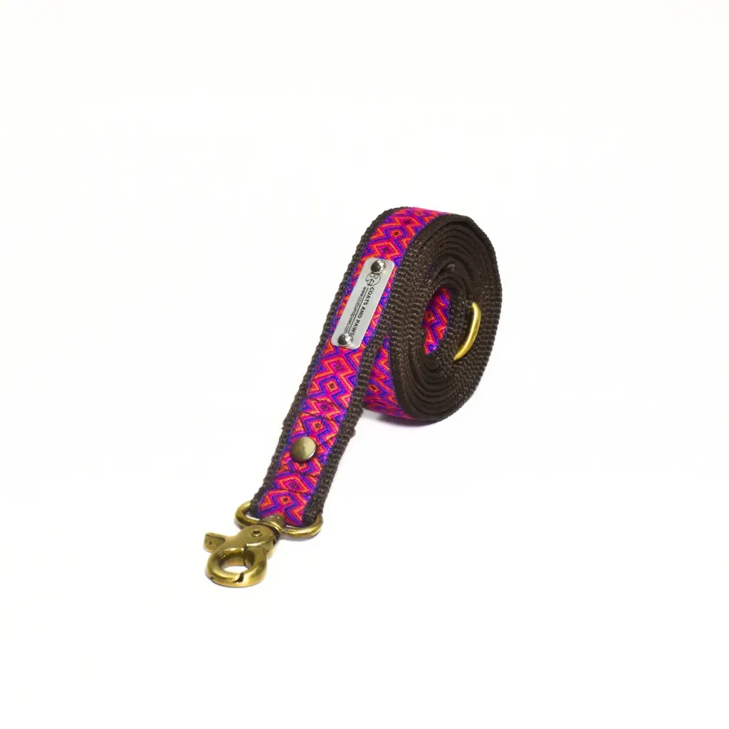 Heavy Duty Dog Training Leash with Comfortable Grip Handle